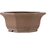 Octagonal unglazed bonsai pot - 307 x 307 x 125 mm