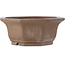 Octagonal unglazed bonsai pot - 307 x 307 x 125 mm