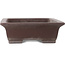 Maceta rectangular sin esmaltar para bonsái de Yamaaki - 495 x 382 x 115 mm
