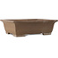 Maceta rectangular sin esmaltar para bonsái de Yamaaki Koshosen (primera generación) - 495 x 415 x 145 mm