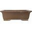 Rectangular unglazed bonsai pot by Yamaaki Koshosen (first generation) - 495 x 415 x 145 mm