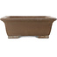 Maceta rectangular sin esmaltar para bonsái de Yamaaki Koshosen (primera generación) - 495 x 415 x 145 mm