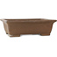 Maceta rectangular sin esmaltar para bonsái de Yamaaki Koshosen (primera generación) - 495 x 415 x 145 mm