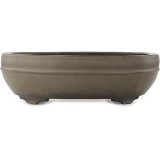 Kowatari Pot à bonsaï ovale non émaillé de 355 mm par Kowatari, Kowatari
