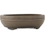 Pot à bonsaï ovale non émaillé de Kowatari - 355 x 255 x 110 mm