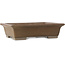 Rectangular unglazed bonsai pot by Yamaaki Koshosen (first generation) - 515 x 400 x 133 mm