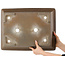 Pot à bonsaï rectangulaire non émaillé de Yamaaki Koshosen (première génération) - 515 x 400 x 133 mm