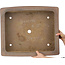Rectangular unglazed bonsai pot by Syu-zan - 530 x 463 x 145 mm