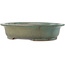 Ovale turquoise bonsai pot van Reiho - 410 x 327 x 95 mm