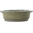Ovale turquoise bonsai pot van Reiho - 410 x 327 x 95 mm