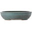 Ovale turquoise bonsai pot van Reiho - 380 x 290 x 88 mm