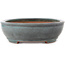 Ovale turquoise bonsai pot van Reiho - 380 x 290 x 88 mm