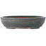 Ovale turquoise bonsai pot van Reiho - 380 x 290 x 88 mm