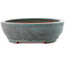 Ovale turquoise bonsai pot van Reiho - 380 x 290 x 88 mm