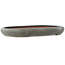 Ovale turquoise bonsai pot van Reiho - 415 x 295 x 48 mm