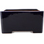 Pot à bonsaï carré bleu foncé de Reiho - 235 x 235 x 115 mm