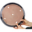 Pot à bonsaï rond bleu foncé de Reiho - 315 x 315 x 85 mm