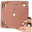 Pot à bonsaï carré bleu foncé de Reiho - 235 x 230 x 135 mm