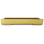 Maceta rectangular amarilla para bonsái de Reiho - 475 x 328 x 65 mm
