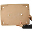 Maceta rectangular beige para bonsái de Reiho - 540 x 395 x 114 mm
