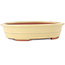 Vaso bonsai ovale beige di Reiho - 257 x 208 x 60 mm
