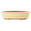 Vaso bonsai ovale beige di Reiho - 257 x 208 x 60 mm