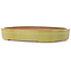 Vaso bonsai ovale marrone di Reiho - 345 x 252 x 52 mm