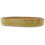 Vaso bonsai ovale marrone di Reiho - 345 x 252 x 52 mm