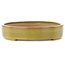 Vaso bonsai ovale marrone di Reiho - 345 x 252 x 52 mm