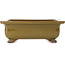 Rectangular brown bonsai pot by Reiho - 247 x 185 x 85 mm