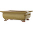Rectangular brown bonsai pot by Reiho - 247 x 185 x 85 mm