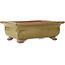 Rectangular brown bonsai pot by Reiho - 250 x 185 x 85 mm