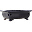 Maceta rectangular azul oscuro para bonsái de Reiho - 248 x 190 x 87 mm