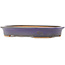 Ovale paarse bonsai pot van Hattori - 282 x 217 x 40 mm