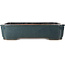 Rectangular blue bonsai pot by Reiho - 487 x 355 x 112 mm