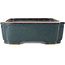 Maceta rectangular azul para bonsái de Reiho - 487 x 355 x 112 mm