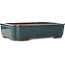 Maceta rectangular azul para bonsái de Reiho - 487 x 355 x 112 mm