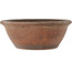 Pot à bonsaï rond non émaillé de Nakawatari - 340 x 340 x 130 mm