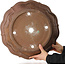 Pot à bonsaï Lotus non émaillé de Yamaaki Koshosen (première génération) - 435 x 435 x 105 mm