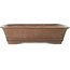 Rectangular unglazed bonsai pot by Yuji ( Gyouzan) - 445 x 360 x 115 mm
