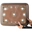 Maceta rectangular sin esmaltar para bonsái de Yuji (Gyouzan) - 445 x 360 x 115 mm