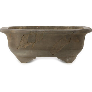  Yamaaki Pot à bonsaï mokko non émaillé de 450 mm par Yamaaki Koshosen (première génération), Tokoname, Japon