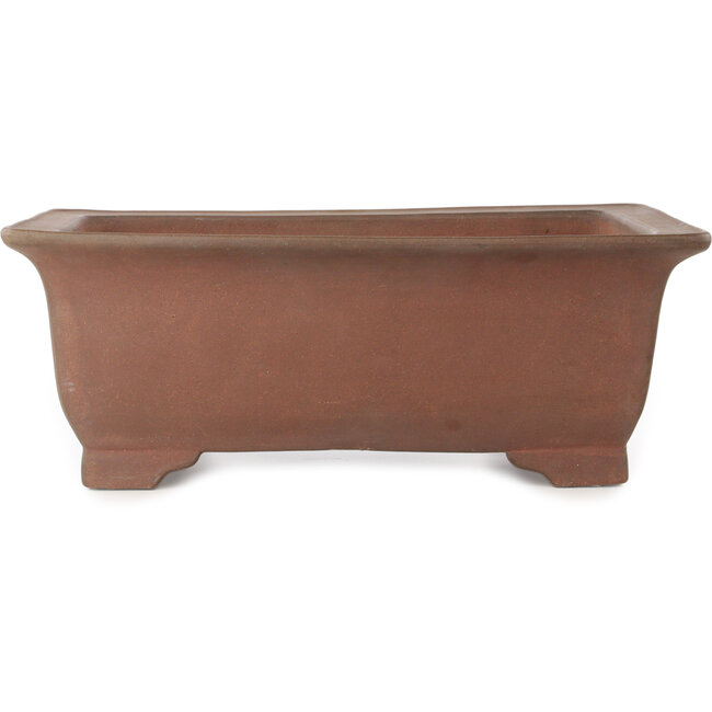 Rectangular unglazed bonsai pot - 487 x 335 x 188 mm