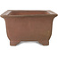 Rectangular unglazed bonsai pot - 487 x 335 x 188 mm