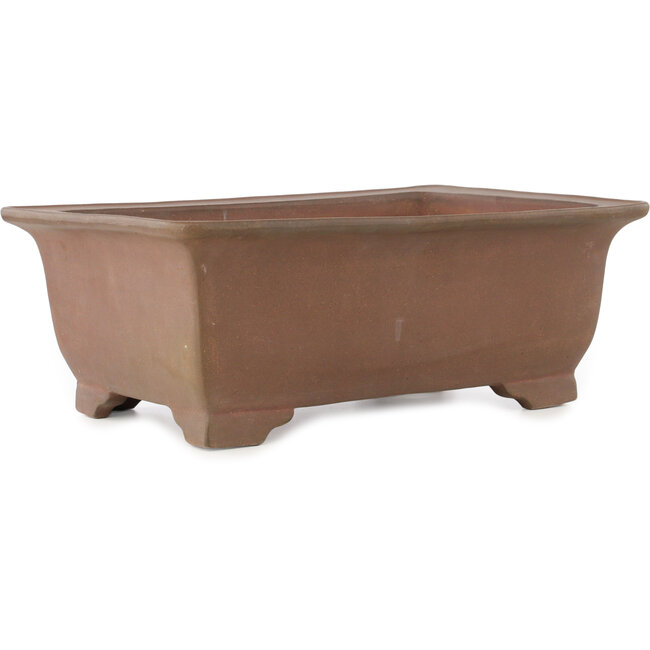 Rechteckiger unglasierter Bonsai-Topf - 487 x 335 x 188 mm