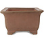 Rectangular unglazed bonsai pot - 487 x 335 x 188 mm