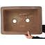 Pot à bonsaï rectangulaire non émaillé - 487 x 335 x 188 mm