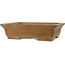 Rectangular unglazed bonsai pot by Shouzan - 555 x 423 x 148 mm