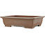 Maceta rectangular sin esmaltar para bonsái de Yuji (Gyouzan) - 510 x 403 x 136 mm
