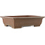 Rectangular unglazed bonsai pot by Yuji ( Gyouzan) - 510 x 403 x 136 mm